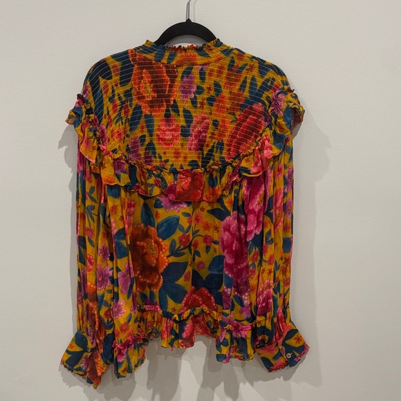 FARM Rio Colorful Floral Blouse - Picture 3 of 3